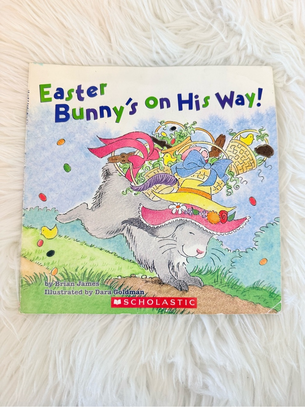 💫10/$25 • Scholastic Easter Bunny's on His Way! Paperback